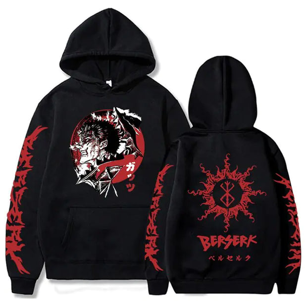 Berserk Japanese Manga Hoodie