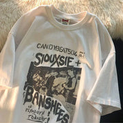 Baggy Vintage Siouxsie + Banahees Band T-Shirt