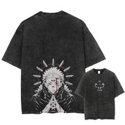 King Of Curses Vintage Anime Street Wear T-shirt