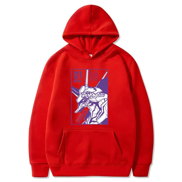 Neon Genesis Long Sleeve Hoodie