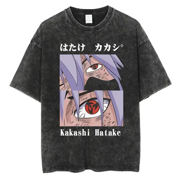 Anime Print Vintage T-Shirt (+Variants)