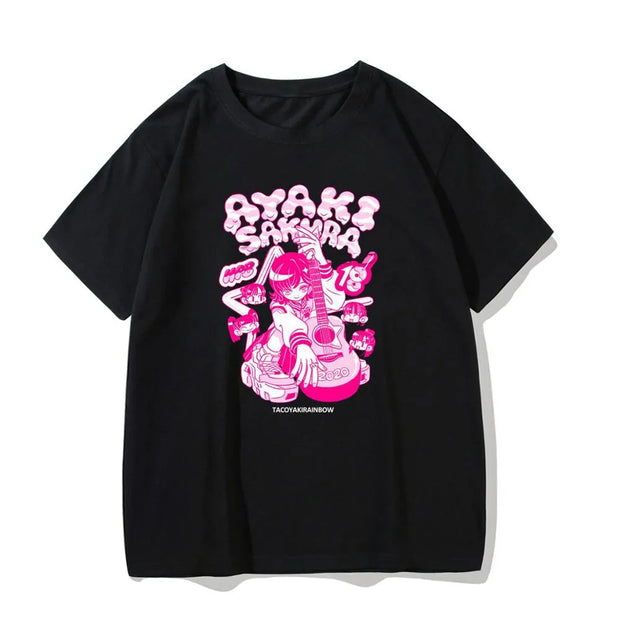 Kawaii Oversized Anime T-shirt