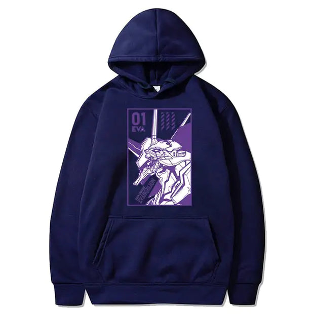 Neon Genesis Long Sleeve Hoodie