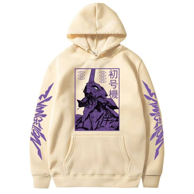 Neon Genesis Long Sleeve Hoodie