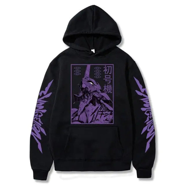 Neon Genesis Long Sleeve Hoodie