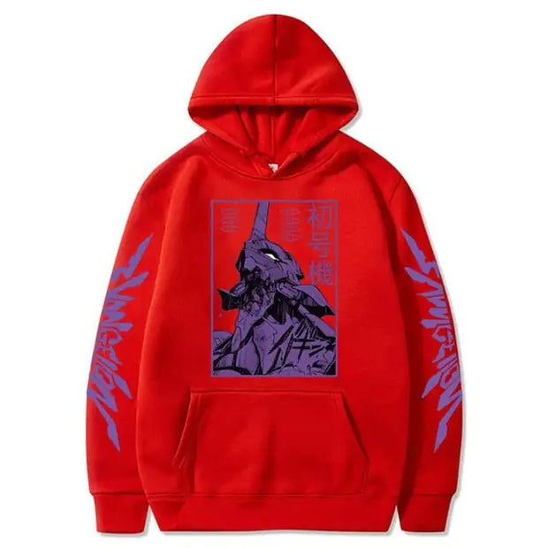 Neon Genesis Long Sleeve Hoodie